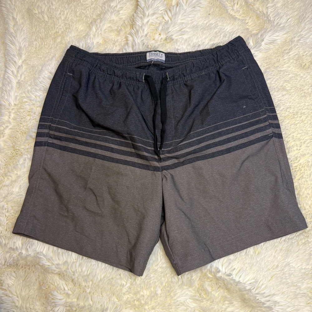Trinity Men's Hybrid Shorts - Black/Gray medium 6” inseam mesh liner